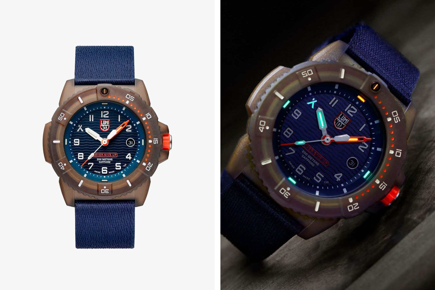 This New Watch from Bear Grylls and Luminox Is One You Can Feel