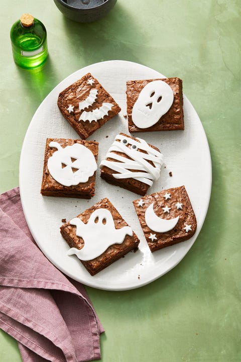 spooky brownies halloween baby shower