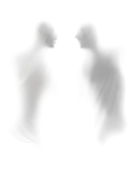 spooky ghostly figure