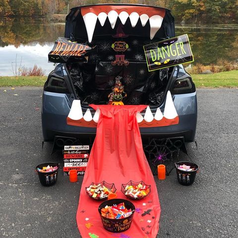 spooky trunk or treat