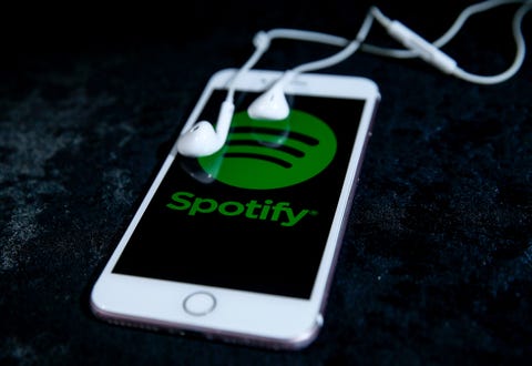 Mobile application Spotify