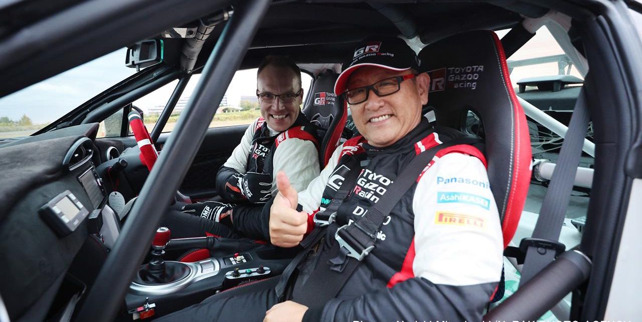 Toyota Chairman Akio Toyoda Doesn't Plan to Quit Racing Anytime Soon