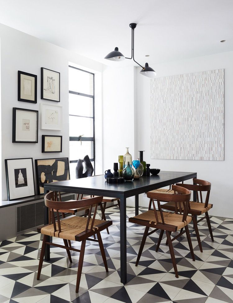 18 Modern Floor Tile Designs The Best, Tile Dining Room Flooring Ideas