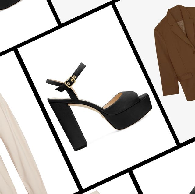 Spring Clothing Essentials Fashion Insiders 2022 several neutral spring clothing essentials from fashion insiders in a collage in front of a neutral backdrop for 2022