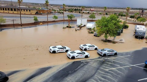 Spring Mountain Motor Sports Farm was flooded