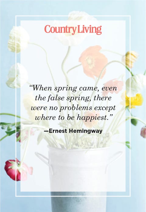 40 Best Happy Spring Quotes - Motivational Sayings About Spring