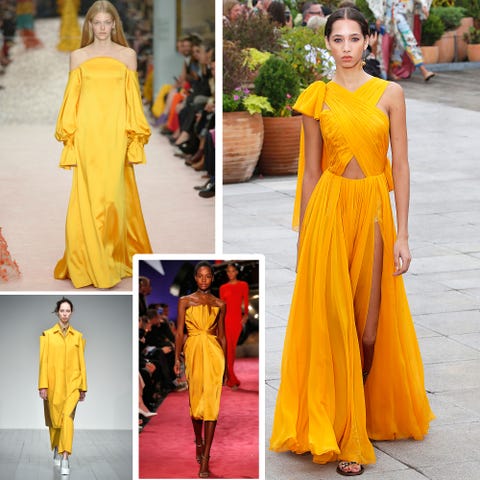 Spring/summer fashion trends 2019: Yellow