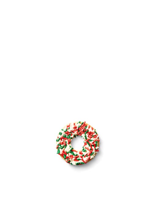 sprinkle "donuts" christmas cookies