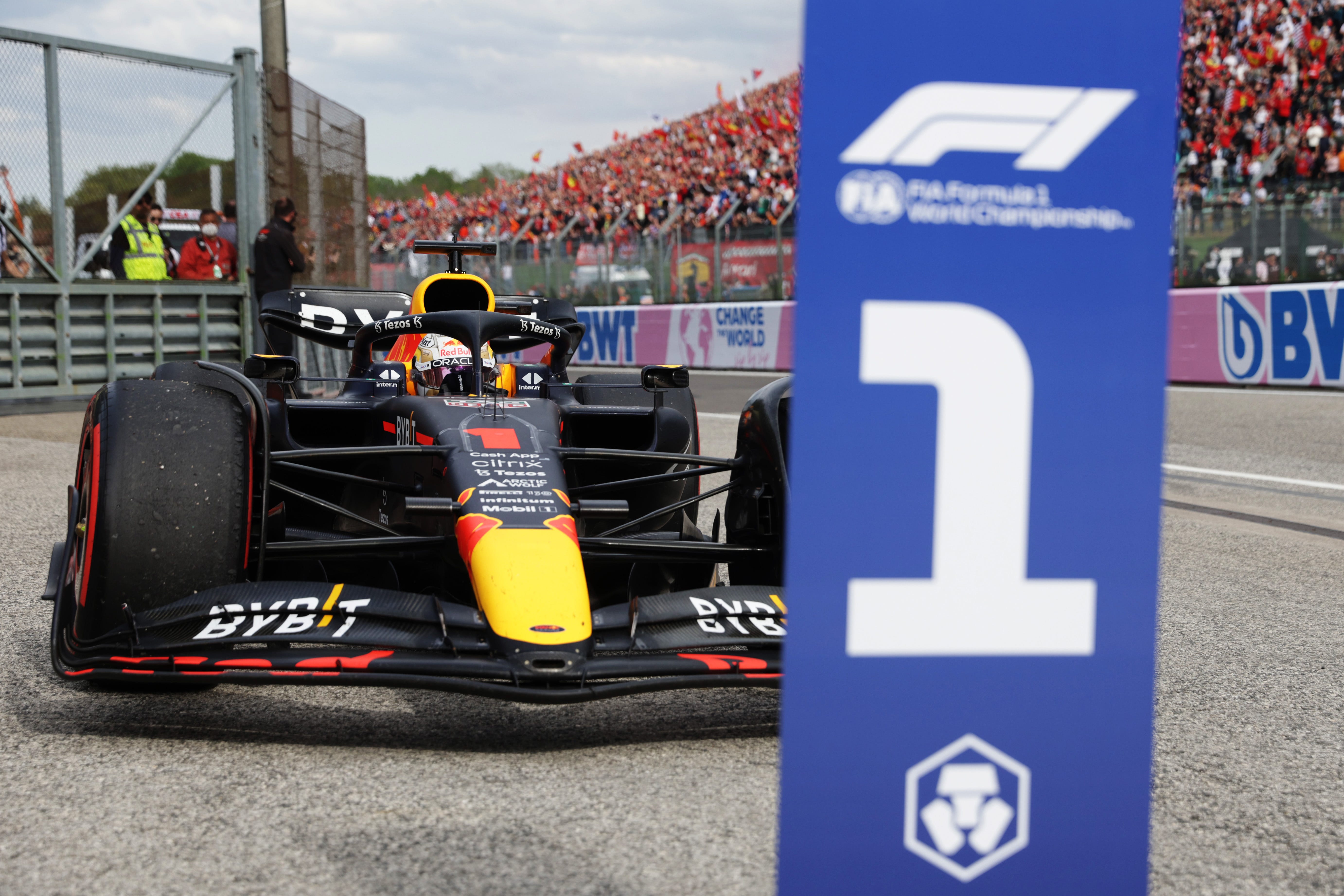 Verstappen Wins F1 Sprint Qualifier at Imola