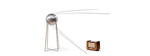 sputnik 1 full scale test model