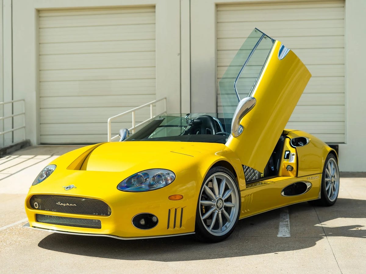 This Spyker C8 Spyder is looking for an owner