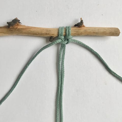 macrame kvadratknut