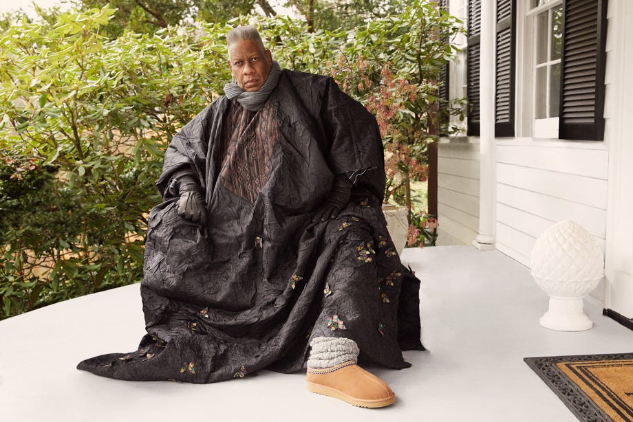 André Leon Talley Likes Uggs, Too