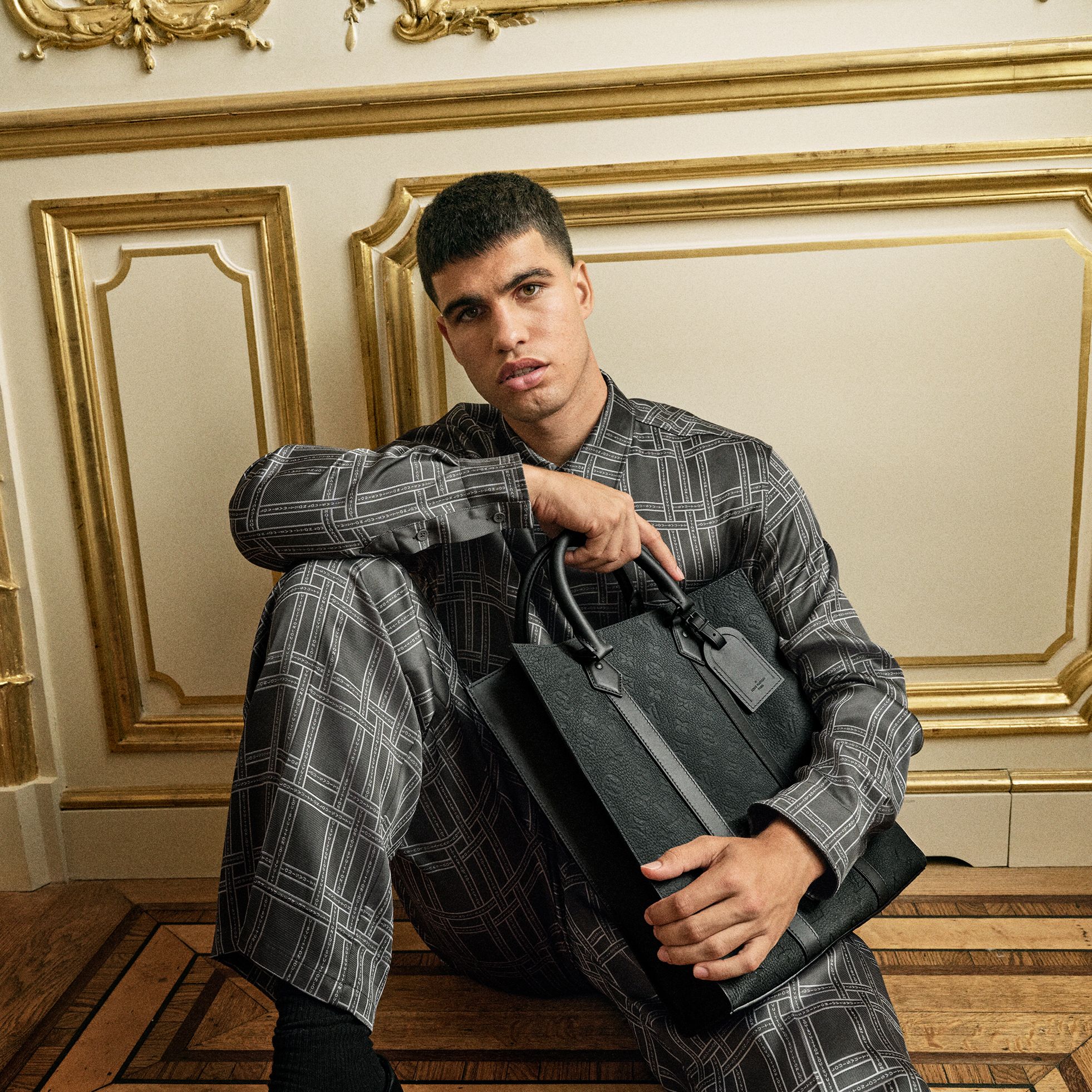 Carlos Alcaraz Brings the Smooth in His First Louis Vuitton Campaign