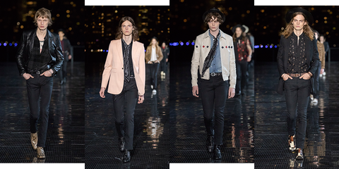 Saint Laurent Menswear Sets Sail In New York