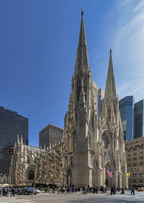 st patrick's cathedral, new york, usa