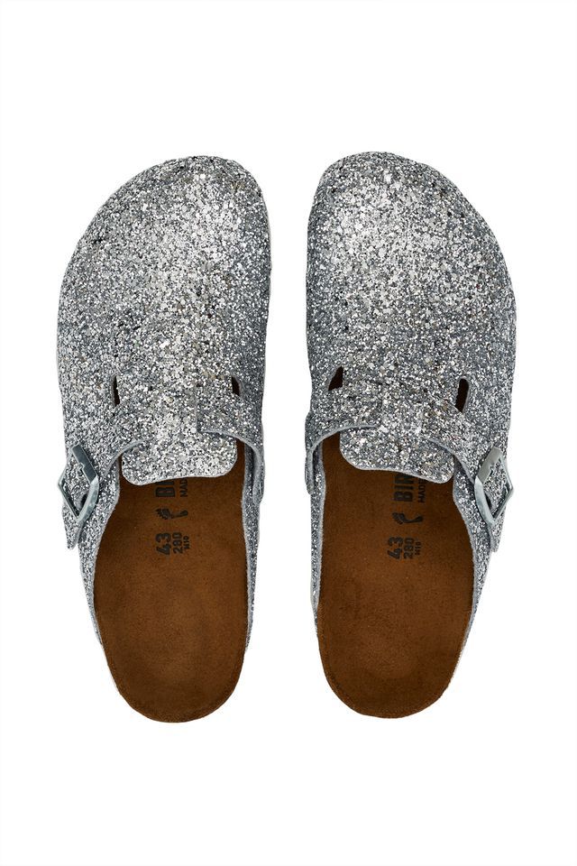 birkenstock glitter footwear