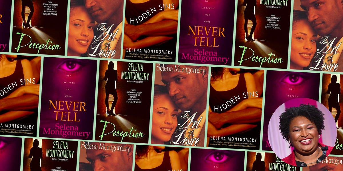 All 8 Stacey Abrams Romance Novels - Selena Montgomery Books List