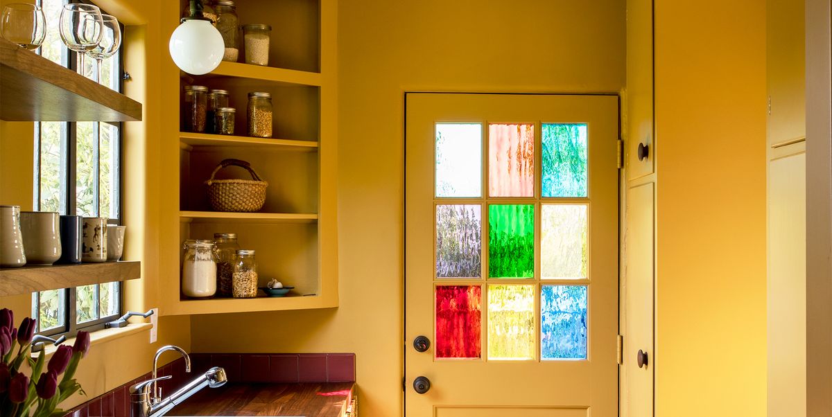 10 Stained Glass Window Ideas Modern, Leaded Glass Front Bookcases