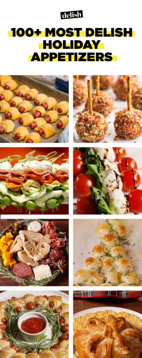 100+ Holiday Party Appetizers—Delish.com