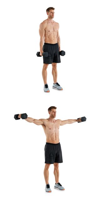 Shoulder, Standing, Arm, Joint, Exercise equipment, Dumbbell, Human leg, Weights, Leg, Muscle, 