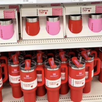 Target's New Valentine's Day Stanley Cup Collection Gave Shoppers Strong Feelings