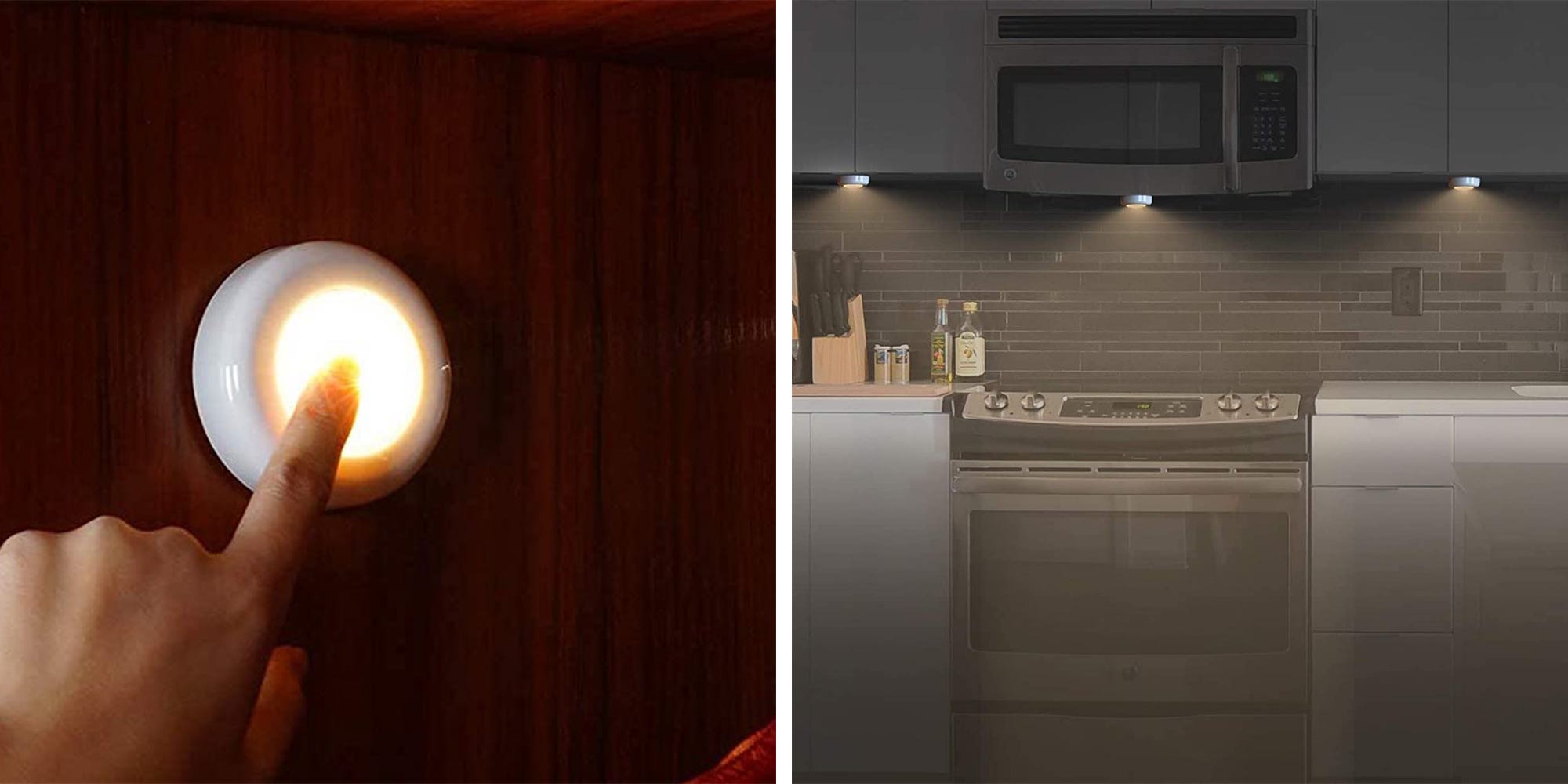 Over 16,000 Buyers Are Raving About These Cheap LED Tap Lights on Amazon