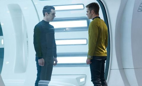Star Trek En la oscuridad (2013) Benedict Cumberbatch y Chris Pine