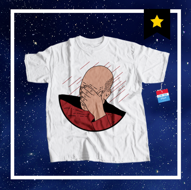 You Can Now Wear Picard's Perfect Face-Palm on Your Chest