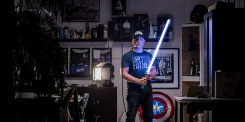 This Volvo Designer Makes Star Wars Lightsabers In His Spare Time