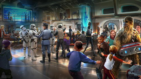 star wars galatic starcruiser zona de paso