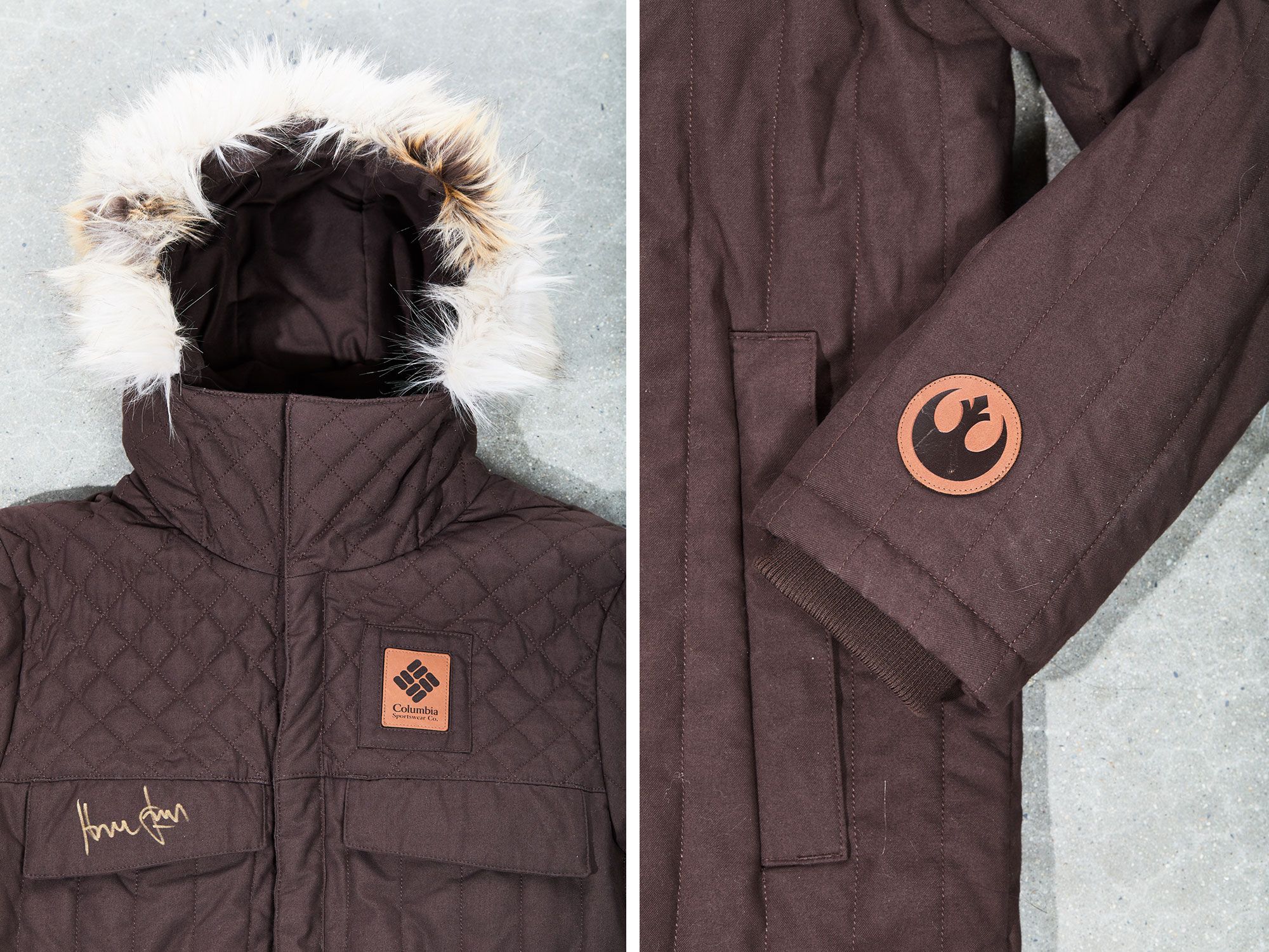 columbia han solo echo base parka