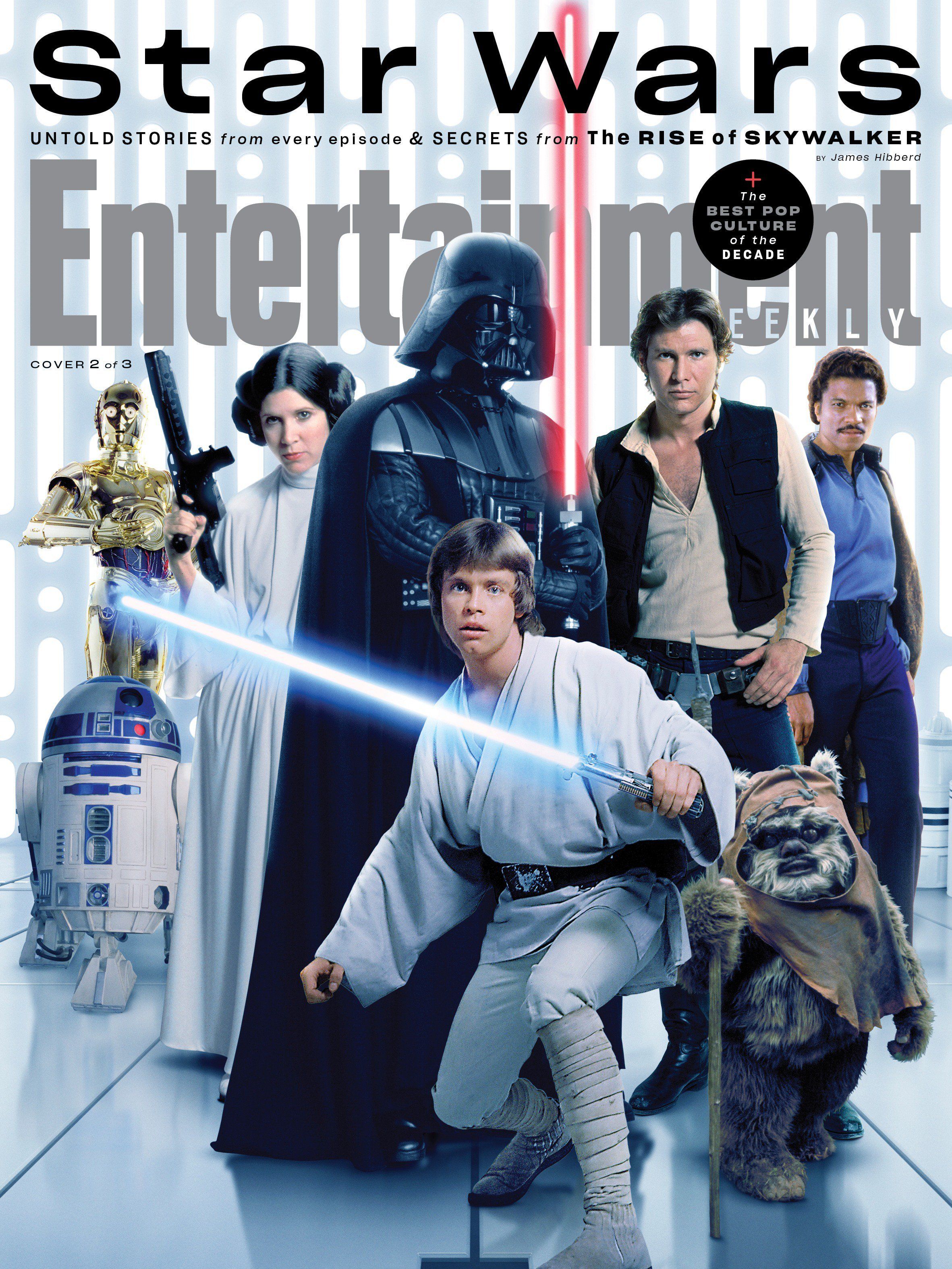 Portadas de las 3 Trilogías de Star Wars - Entertainment Weekly