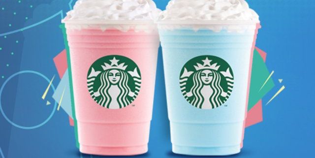 Starbucks Is Serving Bubblegum And Cotton Candy Frapps
