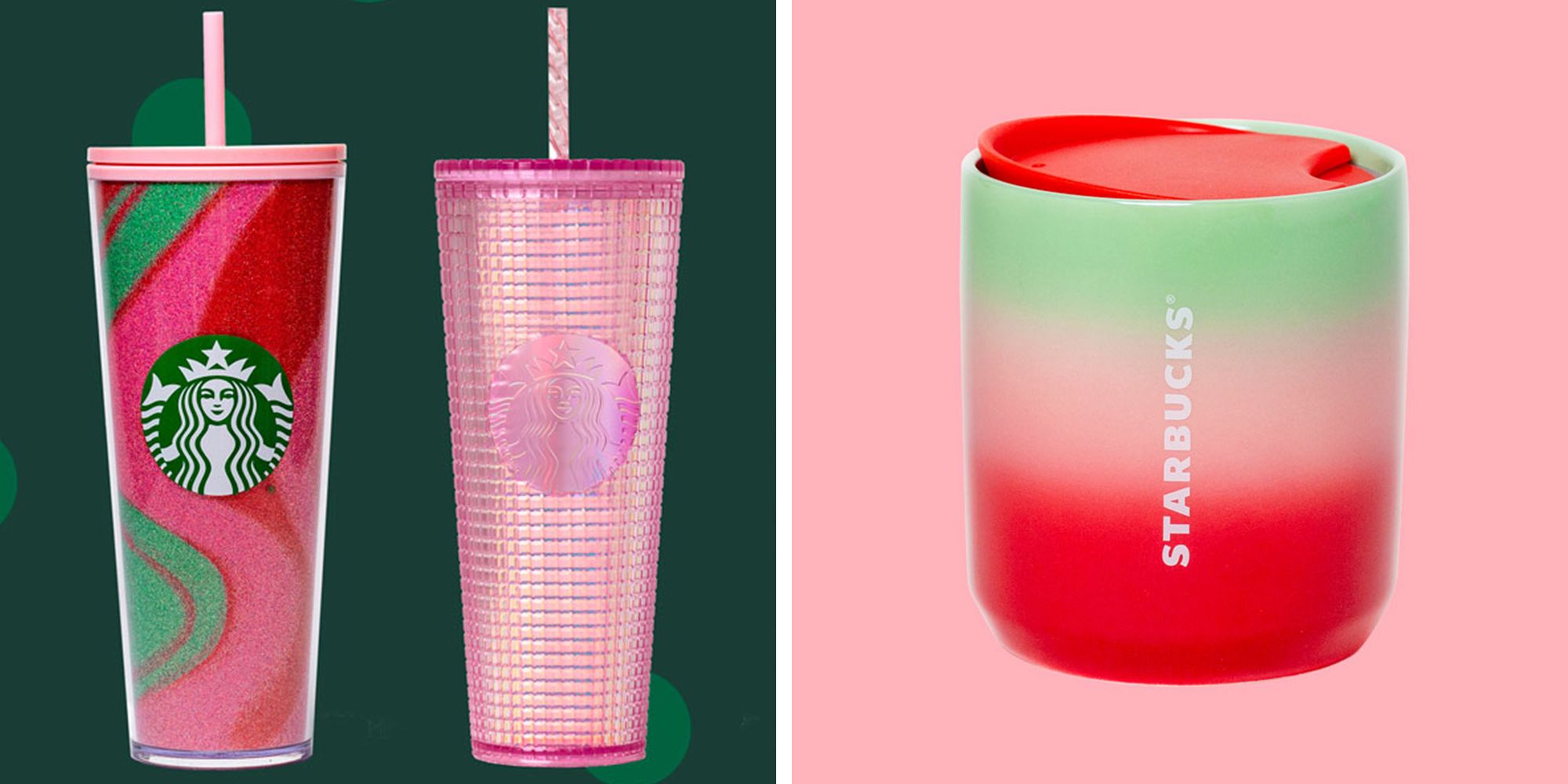 Starbucks Just Unveiled Its New Holiday Merchandise Including Two Shiny Cold Cups