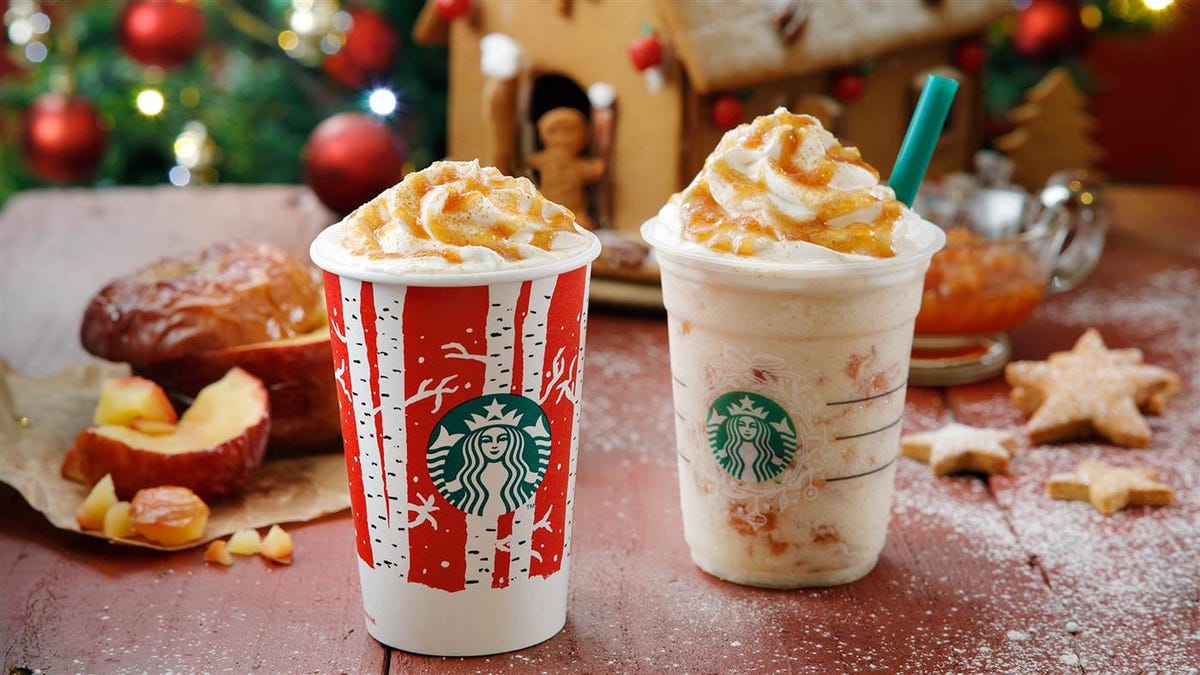 Starbucks Japan Released a Hot Apple Pie Latte and It Looks Amazing