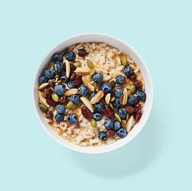 hearty blueberry oatmeal