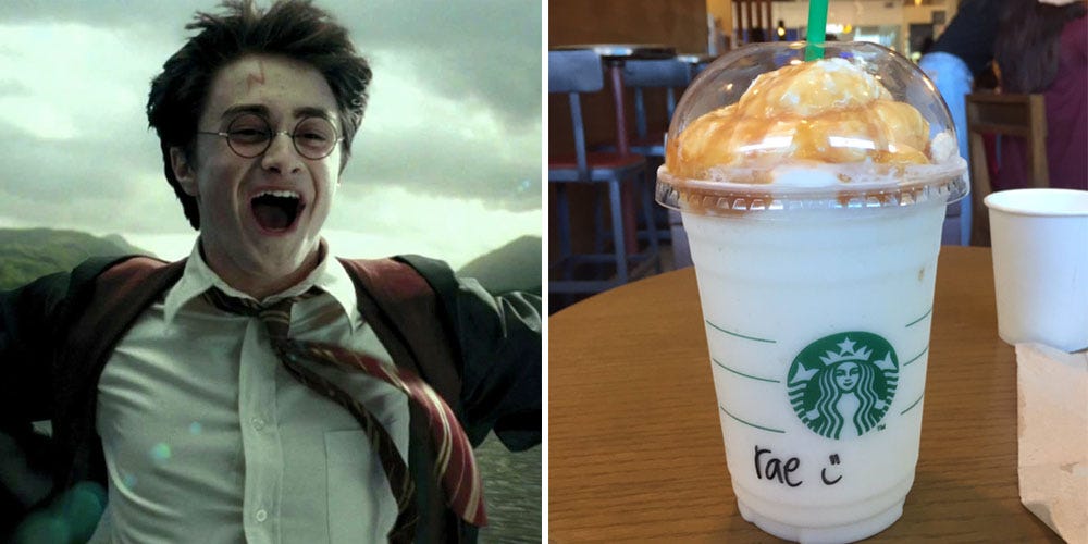 Starbucks Harry Potter Secret Menu