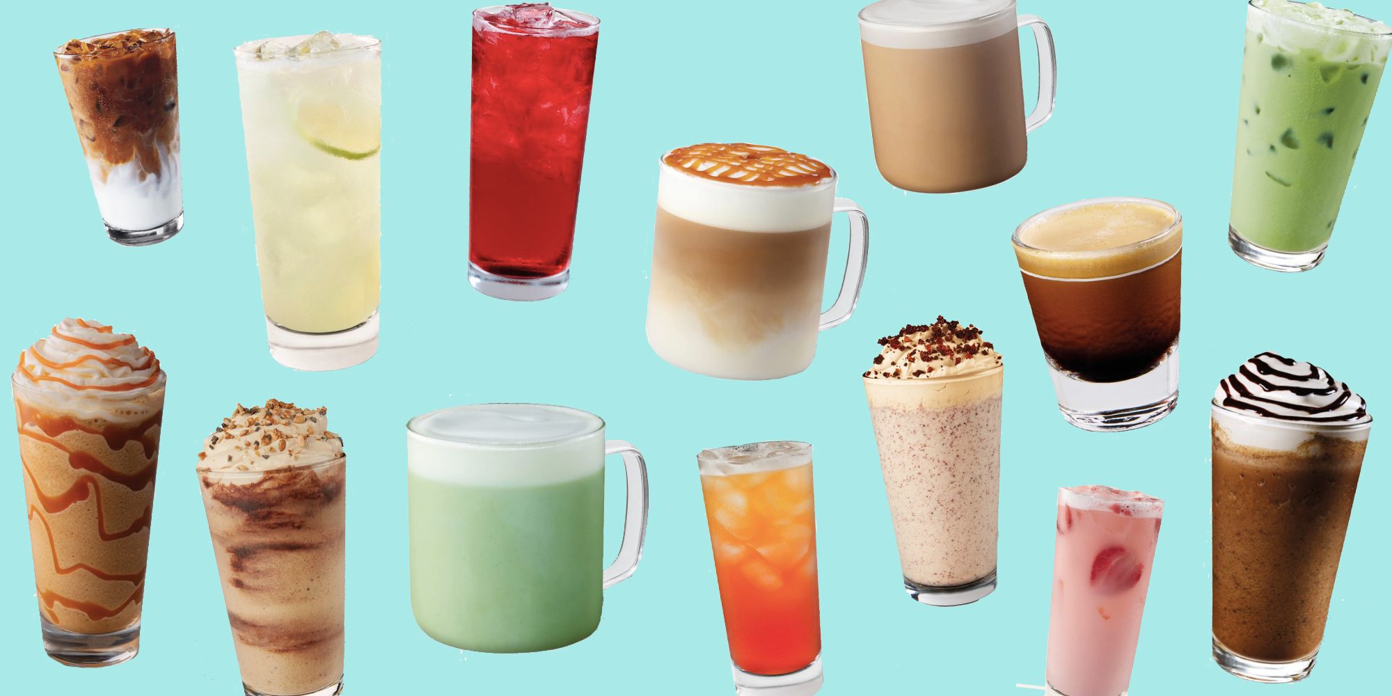 starbucks drinks without coffee uk