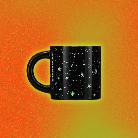 starbucks night sky glow in the dark mug