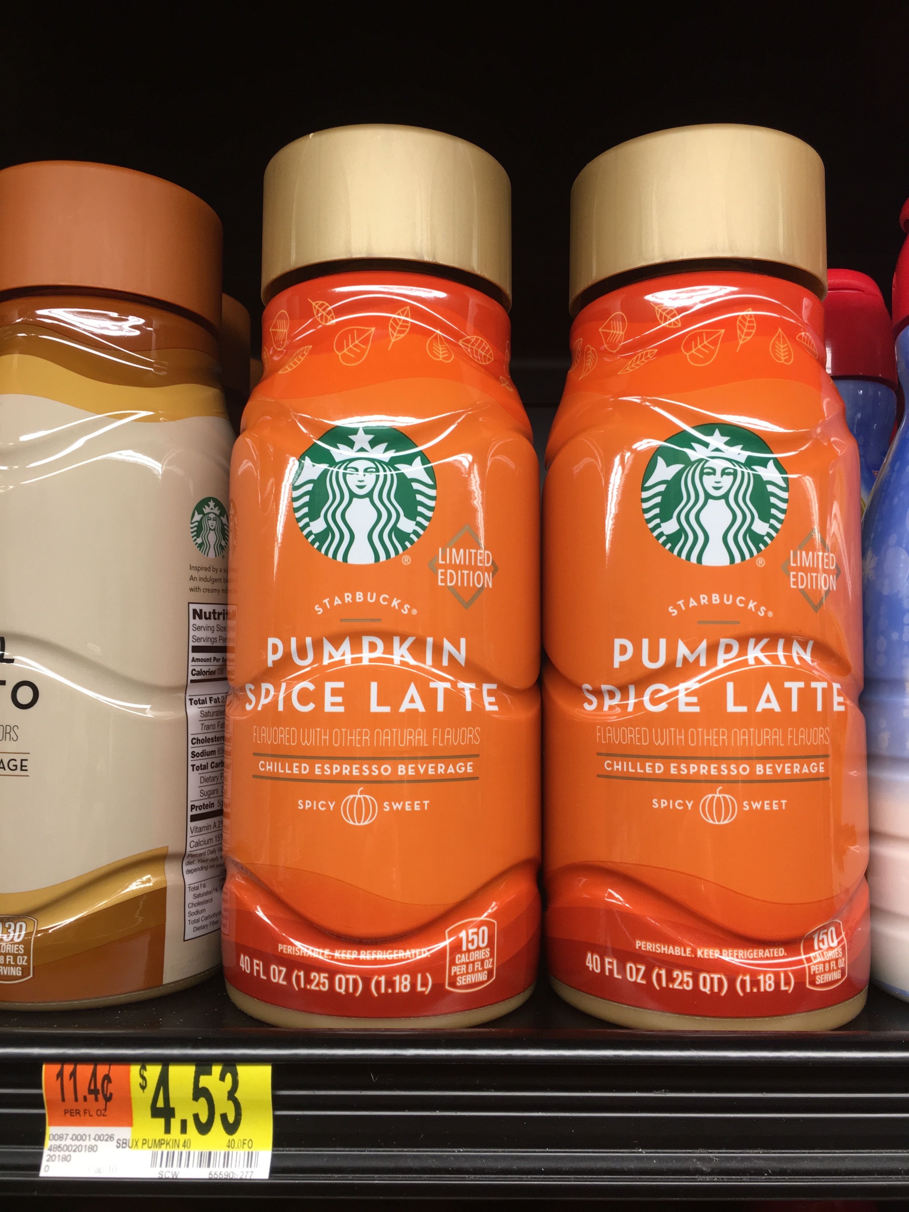 pumpkin spice bottle