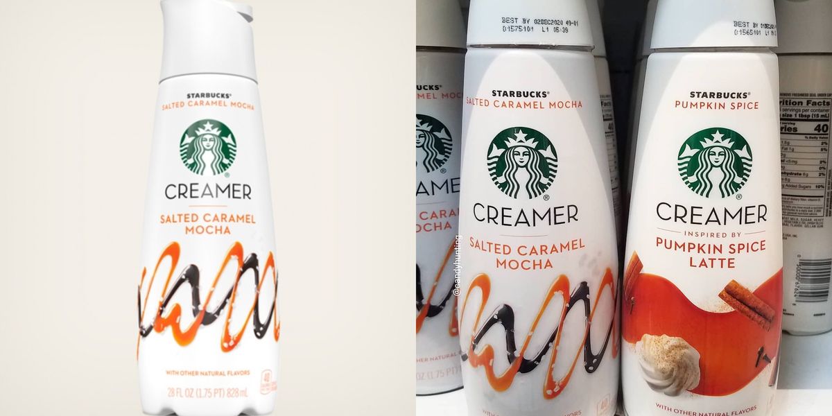 Starbucks Is Releasing A Salted Caramel Mocha Creamer