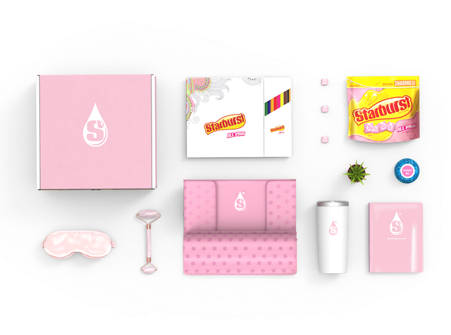 starburst all pink self care kit