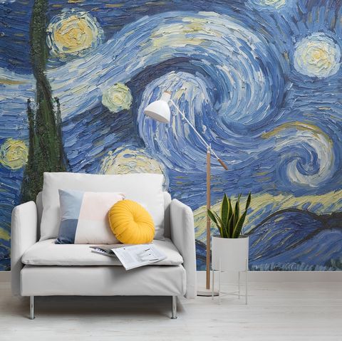 Van Gogh Paintings Now Available As Wallpaper Murals In Celebration Of 130 Year Anniversary - Van Gogh Decorating Ideas