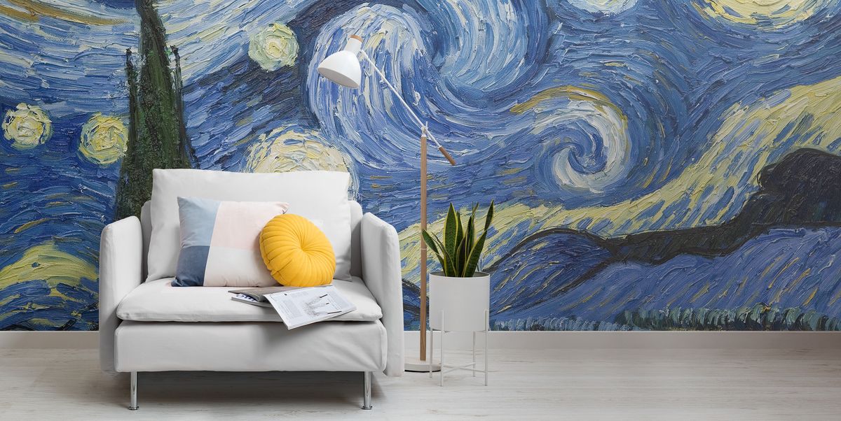 Van Gogh Paintings Now Available As Wallpaper Murals In Celebration Of 130 Year Anniversary - Van Gogh Decorating Ideas