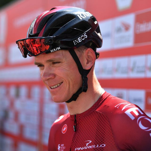 chris froome at the 6th uae tour 2020  during stage 3