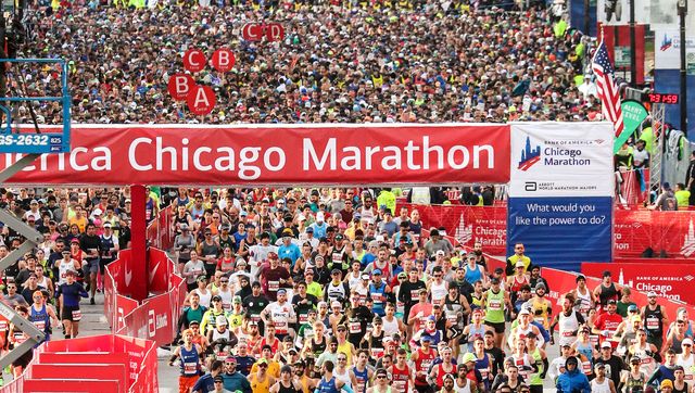 chicago marathon start