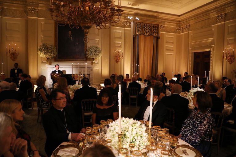 A Look Inside the Stunning State Dinner at the White House