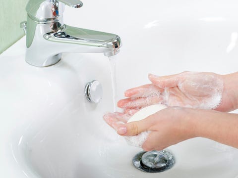 Washing hands