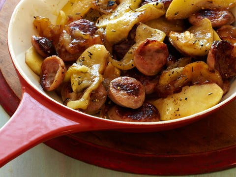Apple-Sausage Sauté Apple-Sausage Sauté